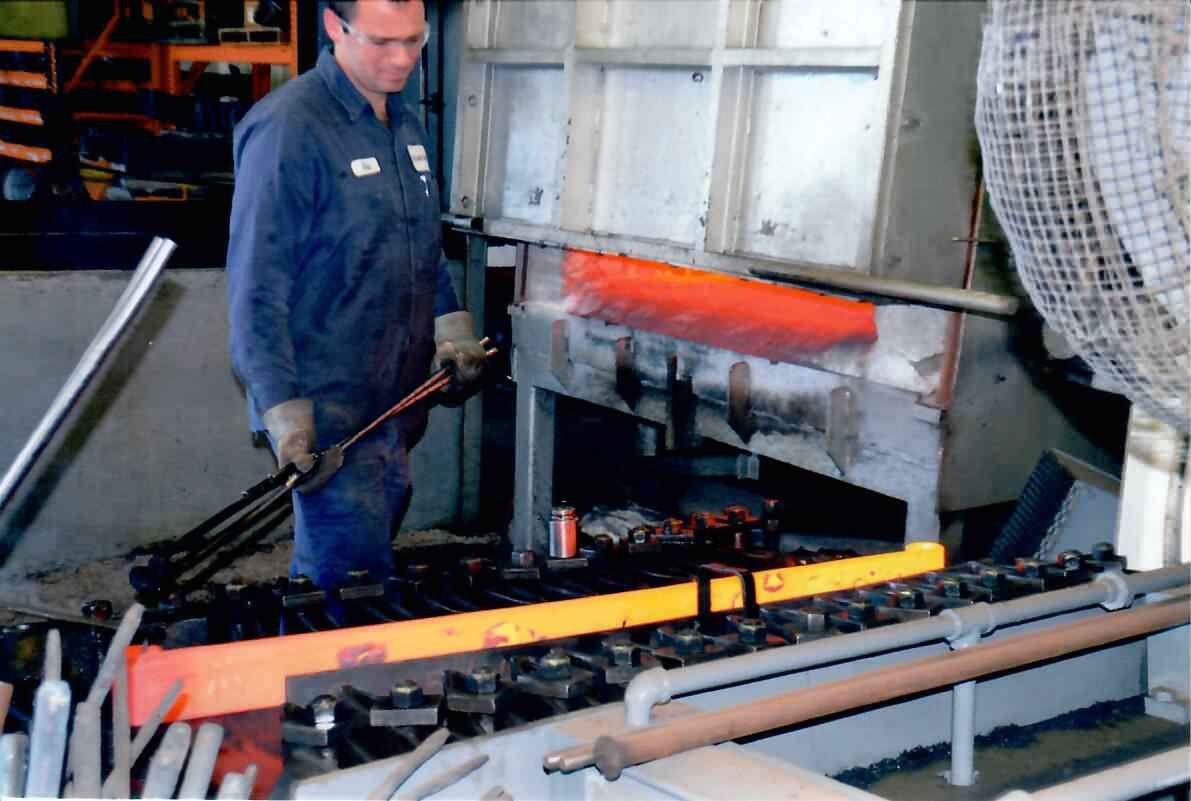 Leaf spring manufacturing