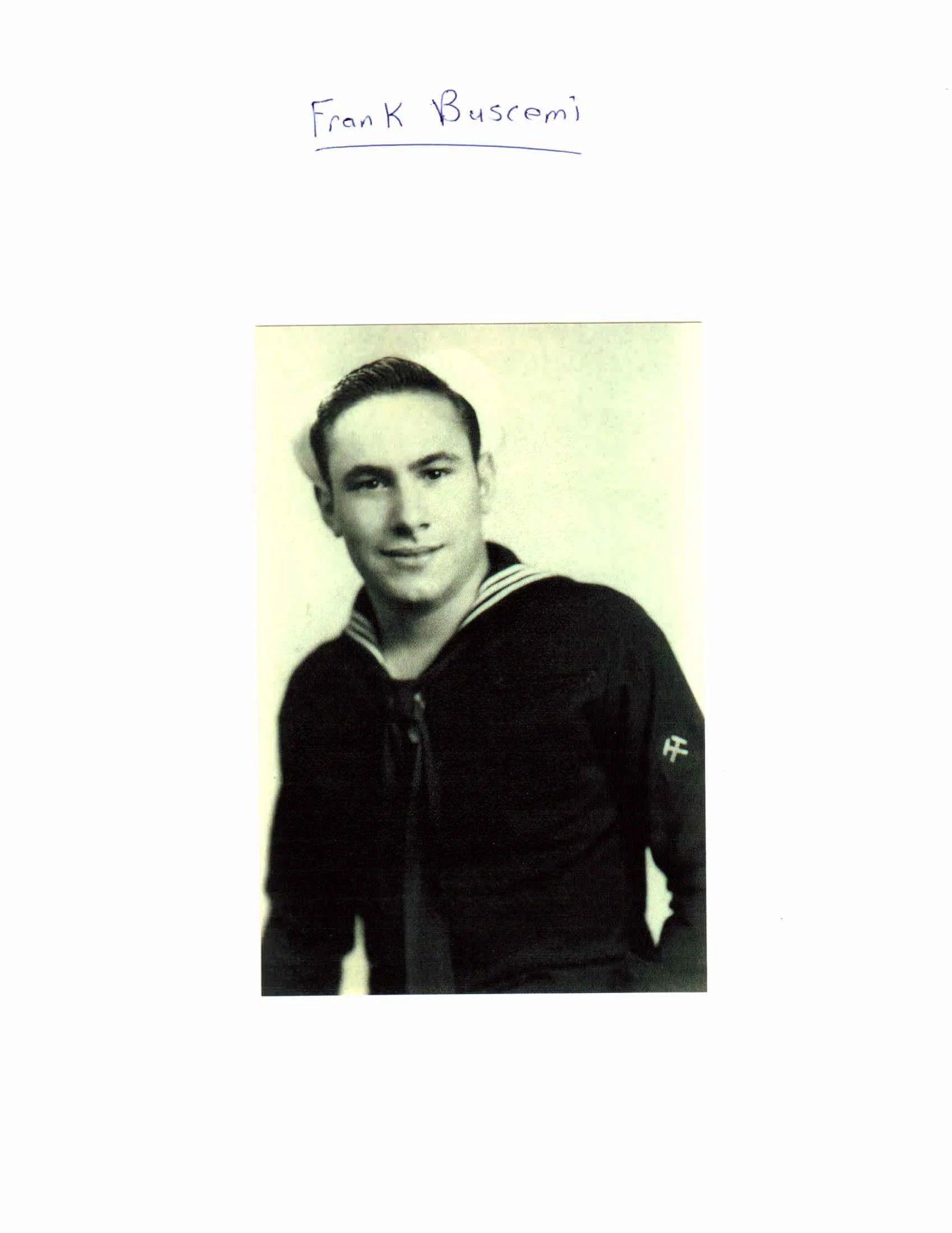 Frank Buscemi navy picture