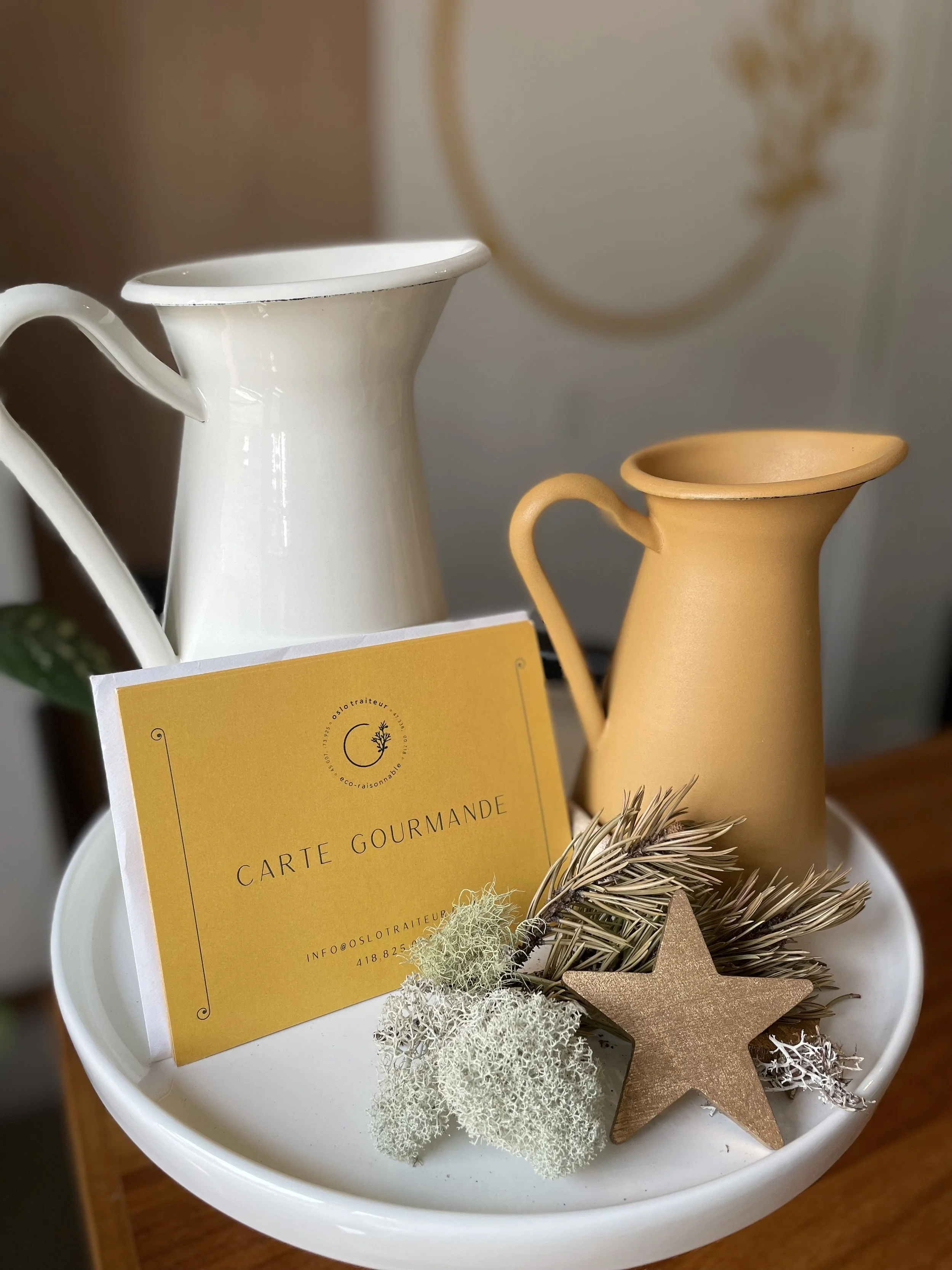 Carte cadeaux - Traiteur Québec