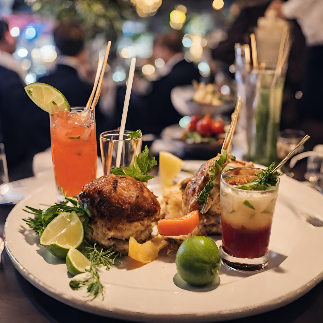 Chic cocktail dinatoire