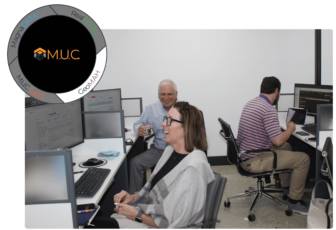 M.U.C. team working