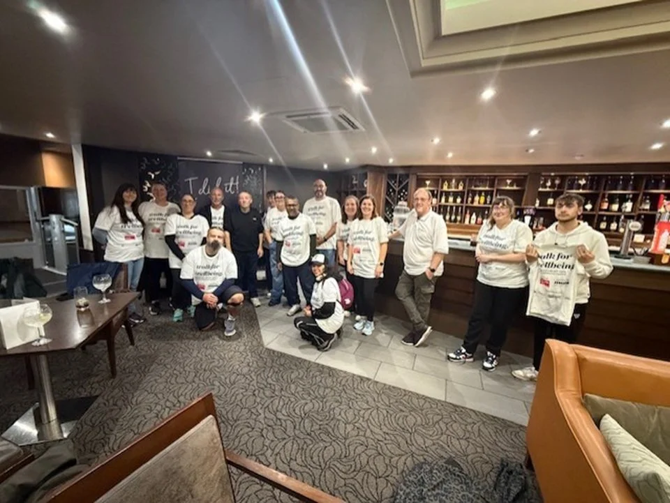 Hoteliers feel great after Walk for Wellbeing