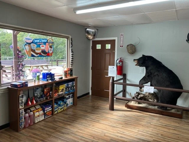 Camp Store & Bear Exhibit