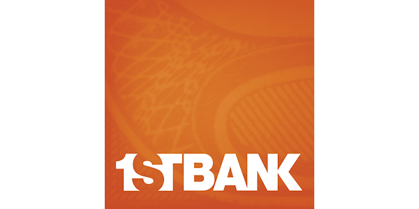 Close-up of an orange bank card with the bank's logo and design elements.