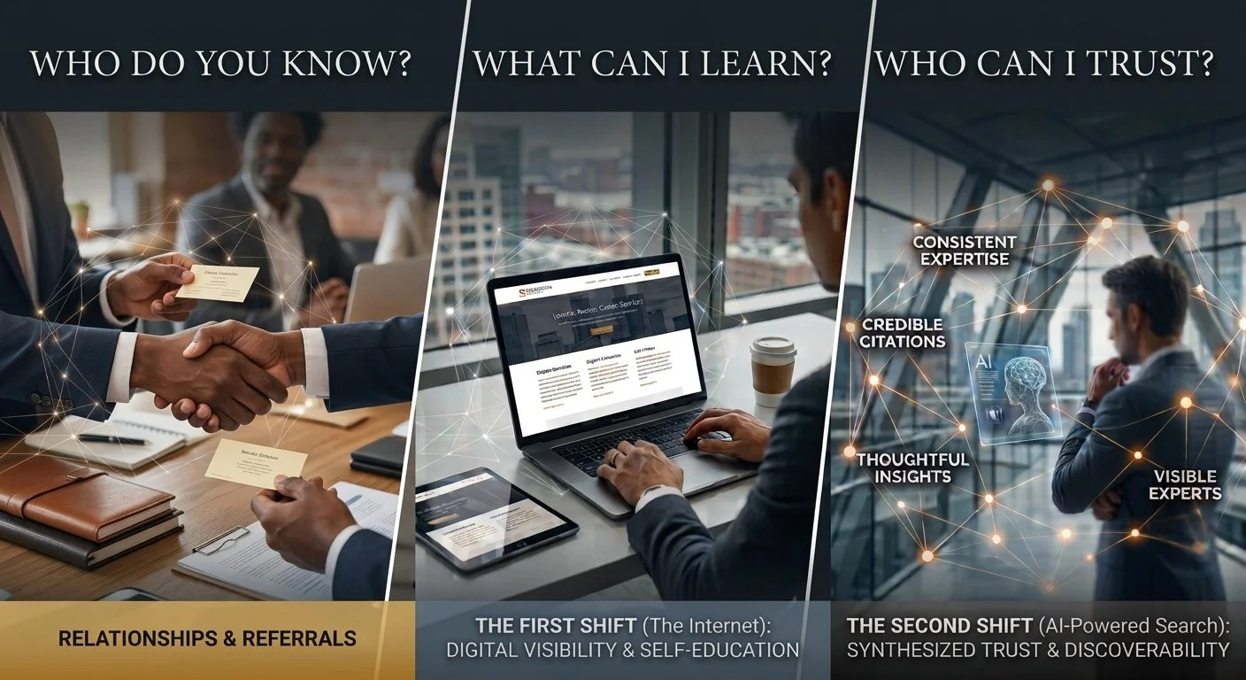 How Buyers Find and Evaluate Expertise Is Changing. Again.