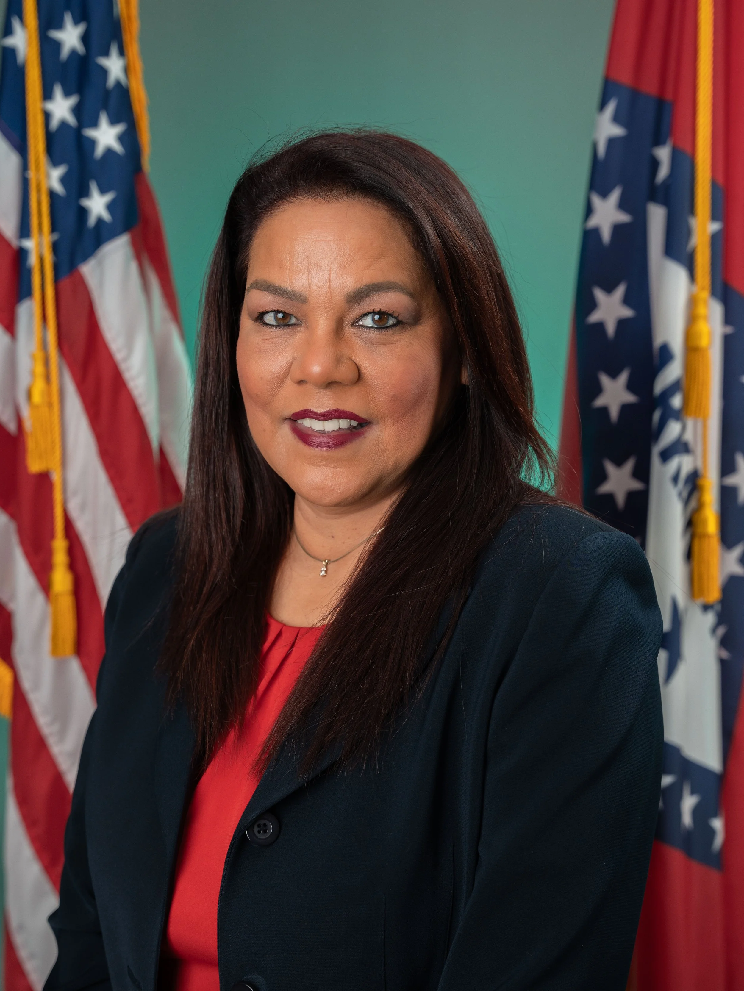 Portrait of Gina Chandler, Director of Veteran Services at the Arkansas Department of Veterans Affairs.