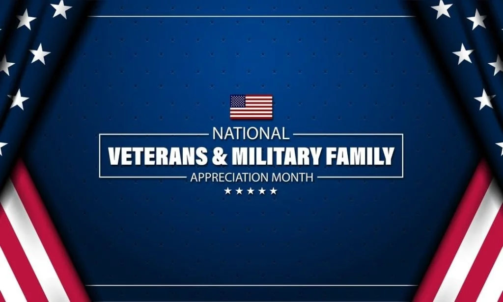 National Veterans and Military Families Month