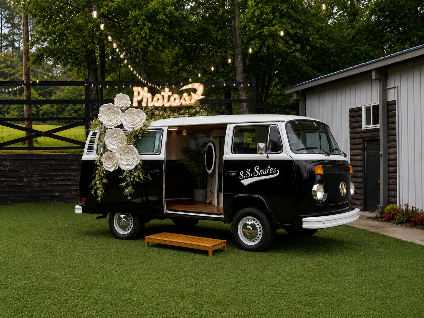 VW Bus Photo Booth Experience at Enon Ranch