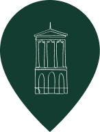 Society Restaurant location marker featuring the Waterloo Place building.