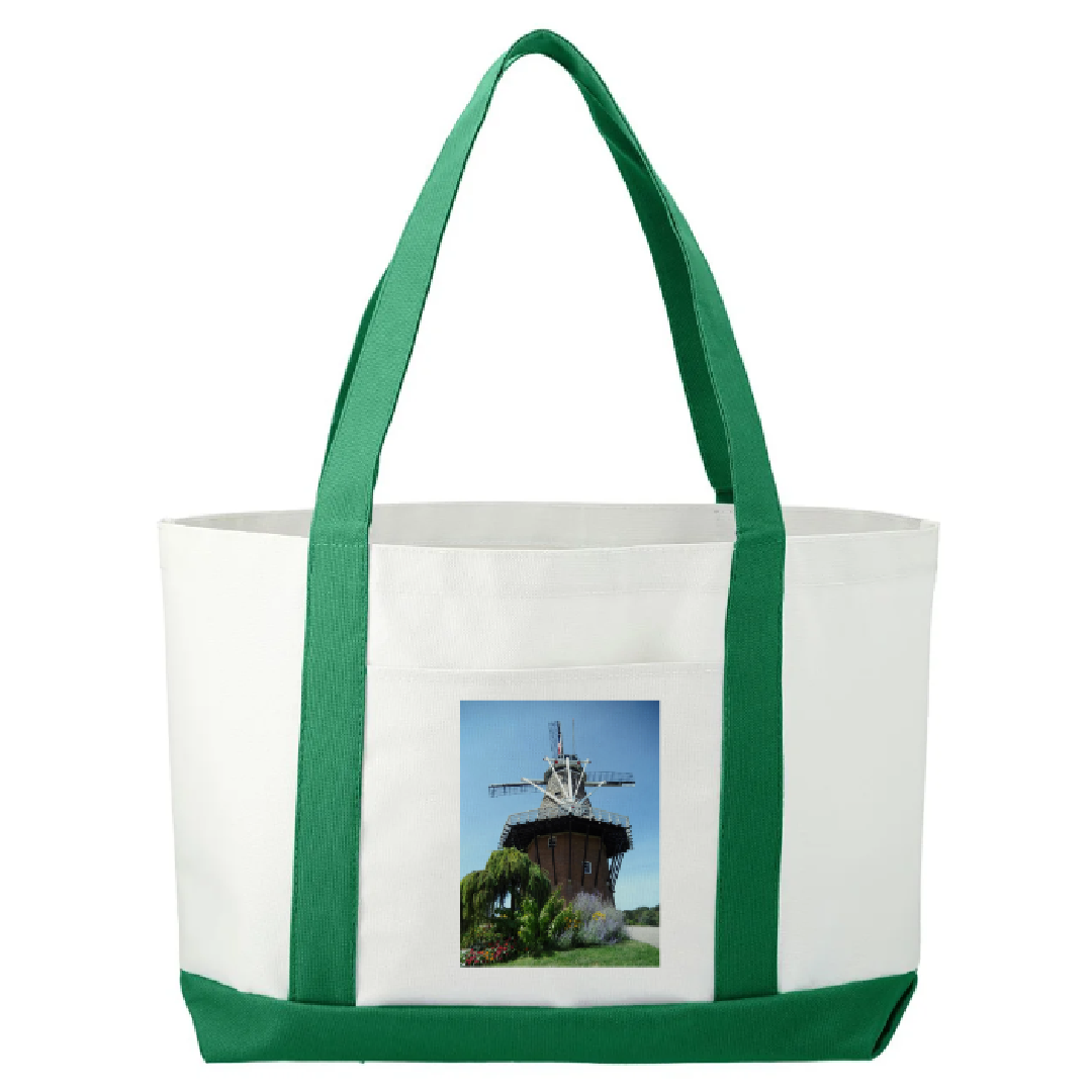 Large Tote Bag, Windmill, 11.2