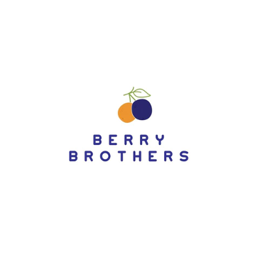 Logo of Berry Brothers featuring an orange and a navy blueberry with green leaves and the company name underneath.
