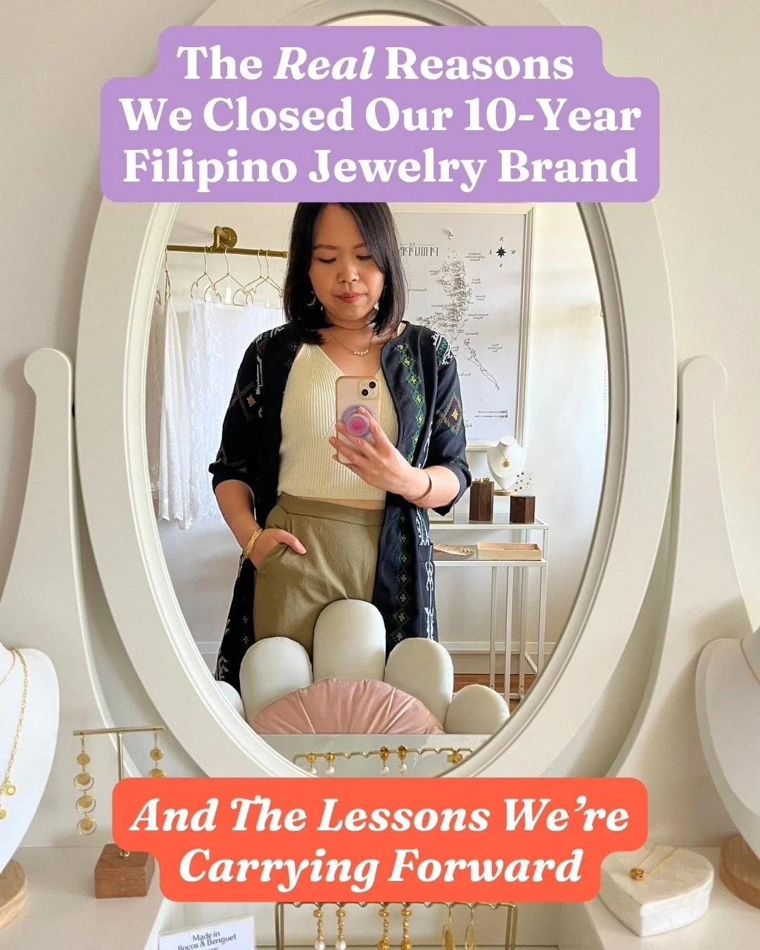The Real Reasons We Closed Our 10-Year Filipino Jewelry Brand — And the Lessons We're Carrying Forward