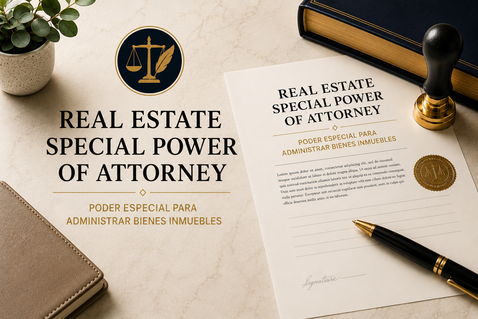 Real Estate Special Power of Attorney