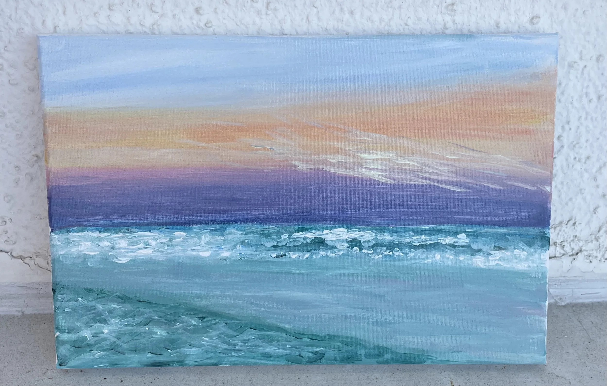 Ocean Acrylic Painting