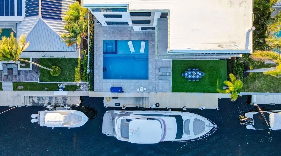 Boca Paver Pool Deck Turf Grass