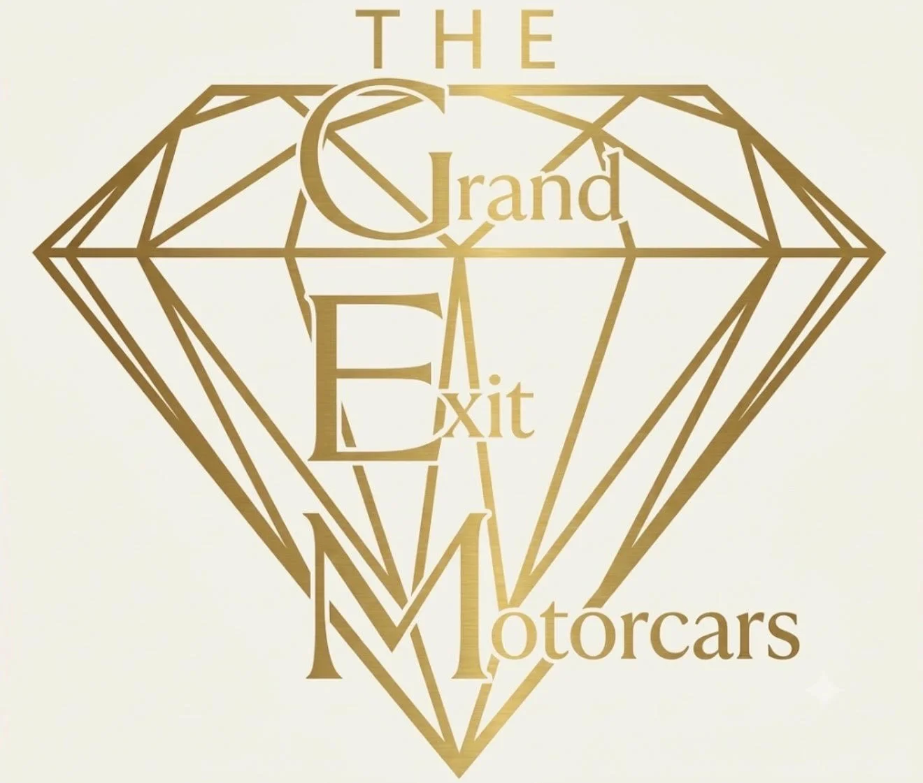 The Grand Exit Motorcars GEM logo