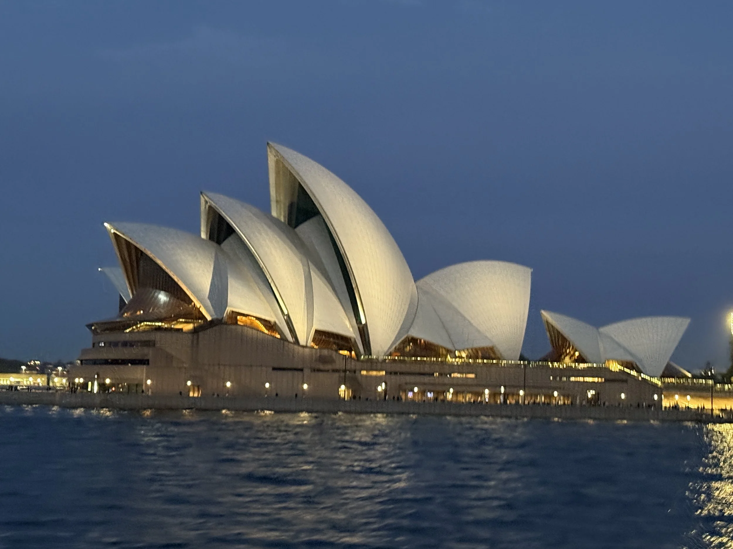 Sydney Opera House from the water