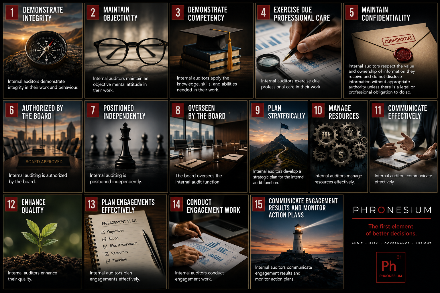 15 Principles. 15 Images. One Purpose.