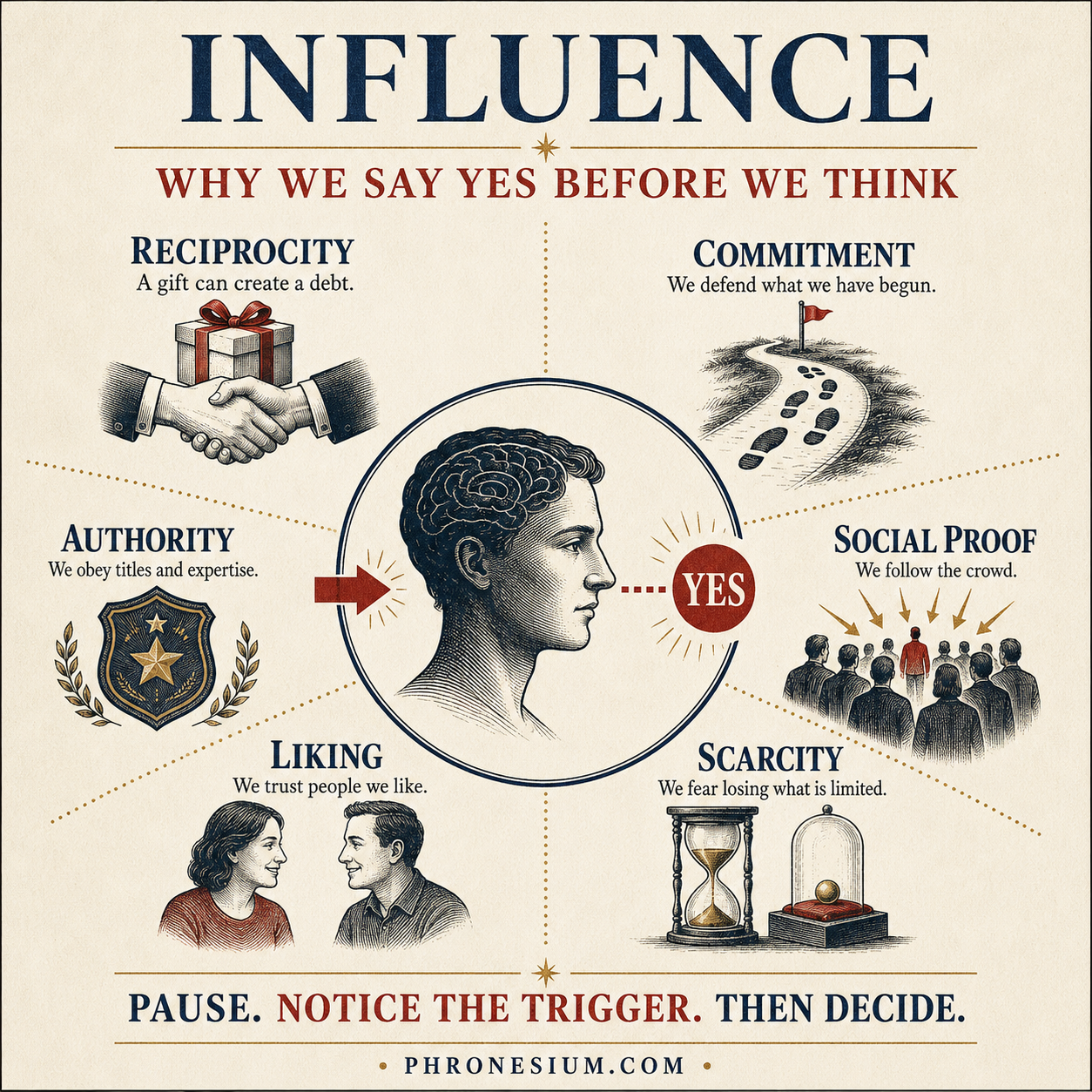 Influence: Why We Say Yes Before We Think