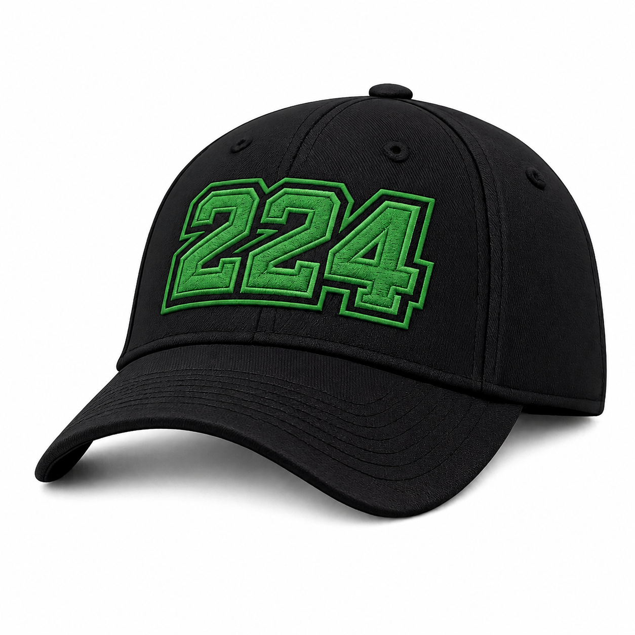 224 Green Baseballcap