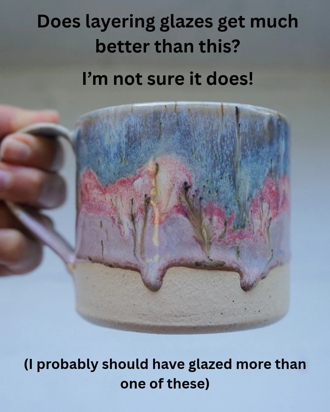 When the layers do exactly what they want and you couldn't be happier with their choices!
.
.
.
.
.
#handmademug
#handmadegift
#glazeporn
#giftideas
#coffeeaddict