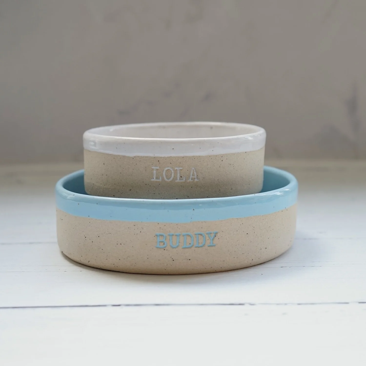 Custom Ceramic Pet Bowl – Personalised Dog and Cat Dishes