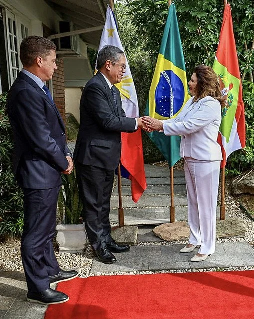 PHILIPPINE AMBASSADOR MEETS WITH SANTA CATARINA VICE GOVERNOR TO STRENGTHEN PHILIPPINE-BRAZIL ECONOMIC RELATIONS