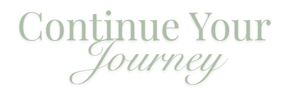 Continue Your Journey heading introducing the next Foundation in The Burnout Bar's roadmap from survival mode to sustainable living.
