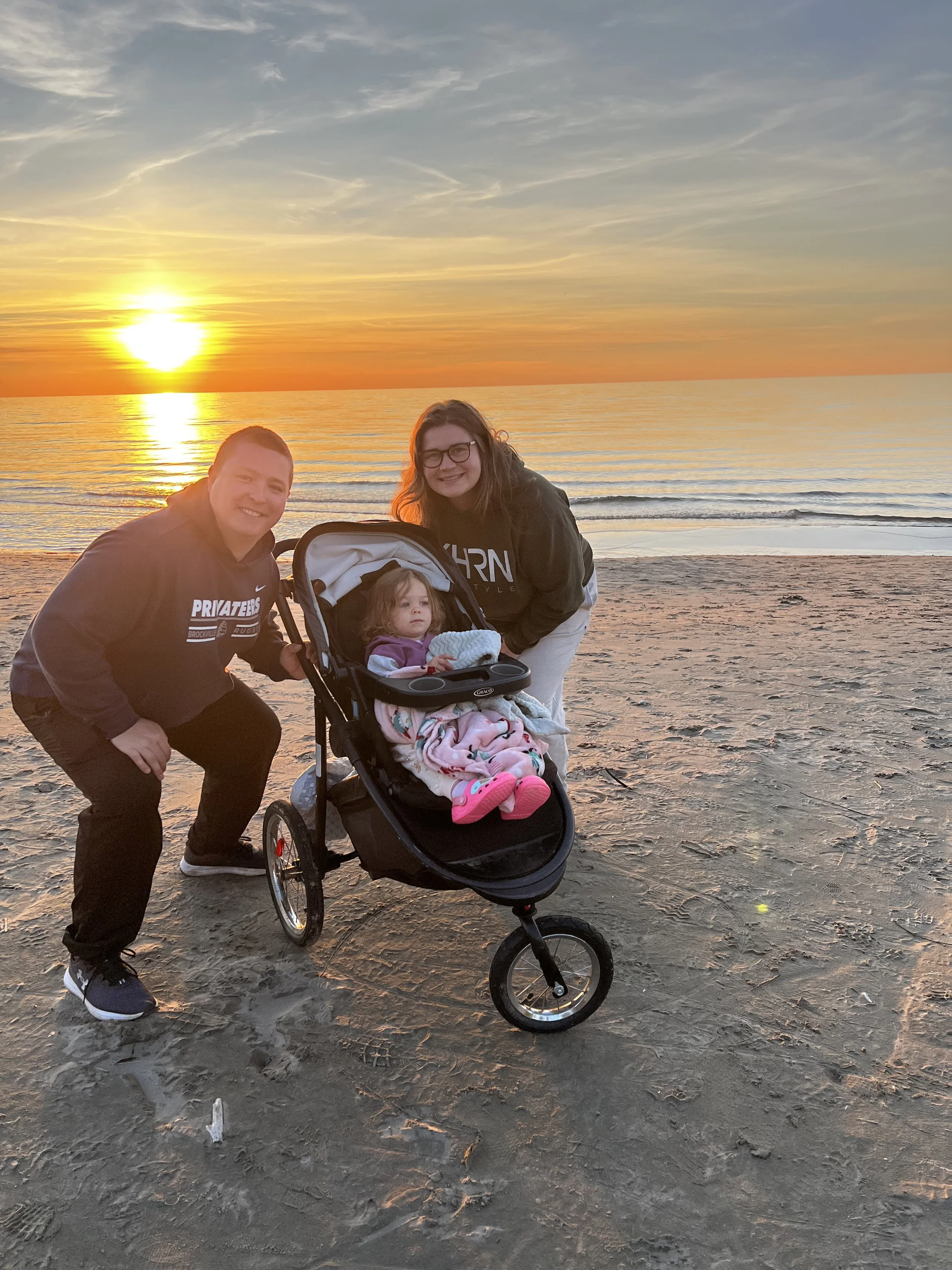 Jenna Walden with her family, reflecting the values behind The Burnout Bar and supporting women through burnout, motherhood, and life beyond survival mode.