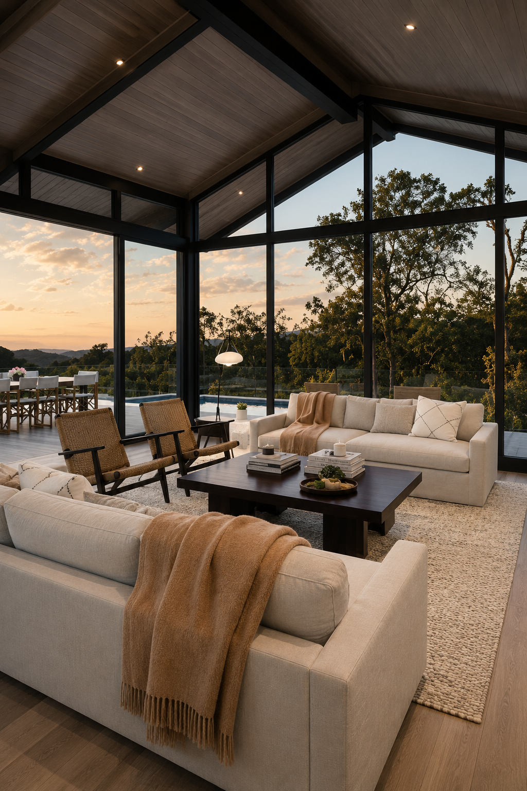 Modern, professionally maintained luxury living room showcasing a clean and welcoming property interior.