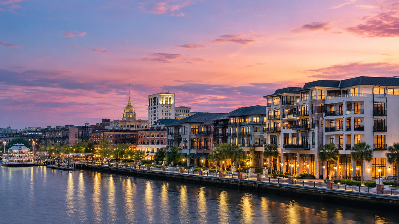 Luxury waterfront community in Coastal Georgia, representing the dependable property services provided by UPKEYPERS.