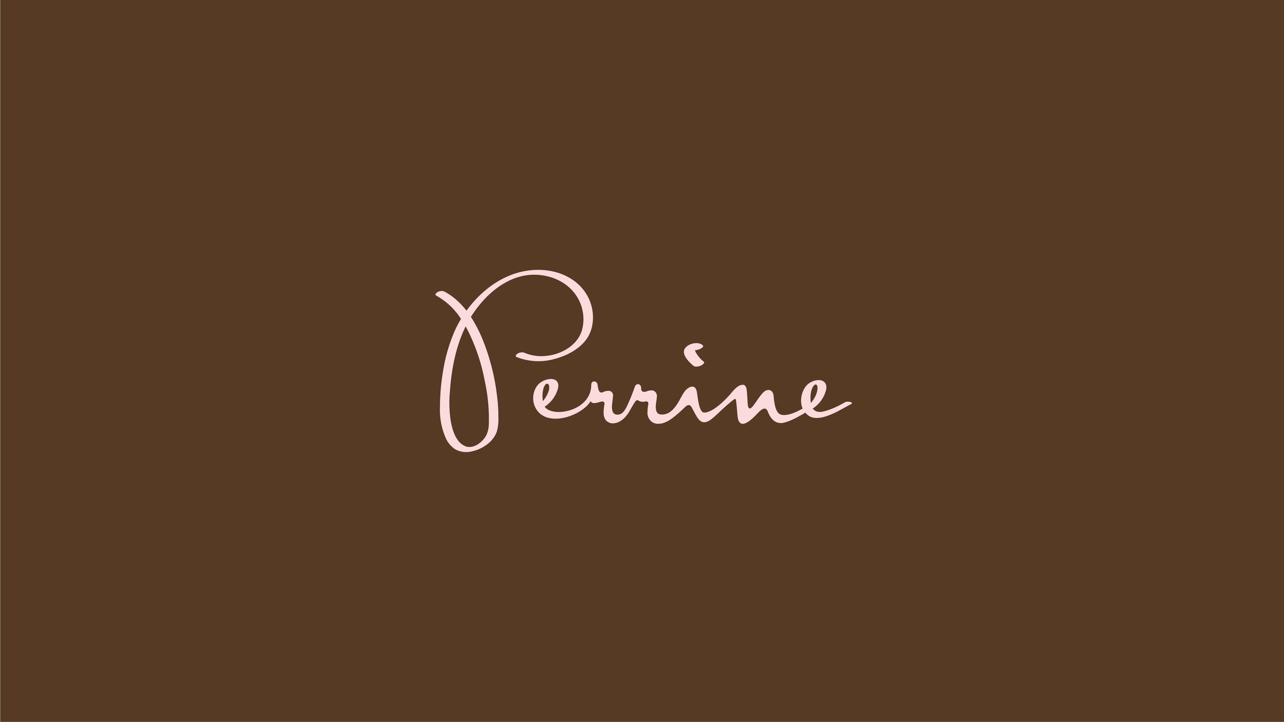 Perrine at The Pierre handwritten wordmark and restaurant identity.