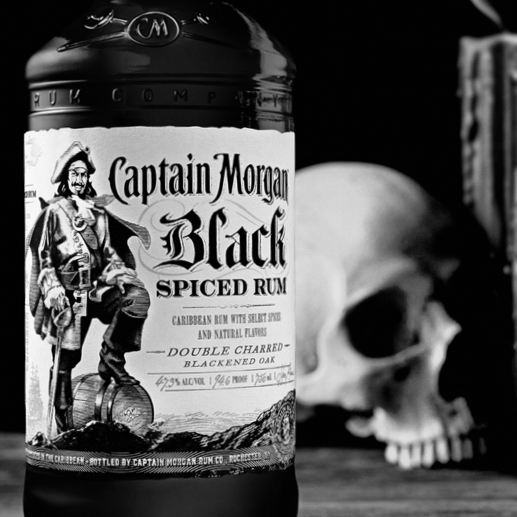 CAPTAIN MORGAN RUM BRAND LAUNCH + PACKAGING