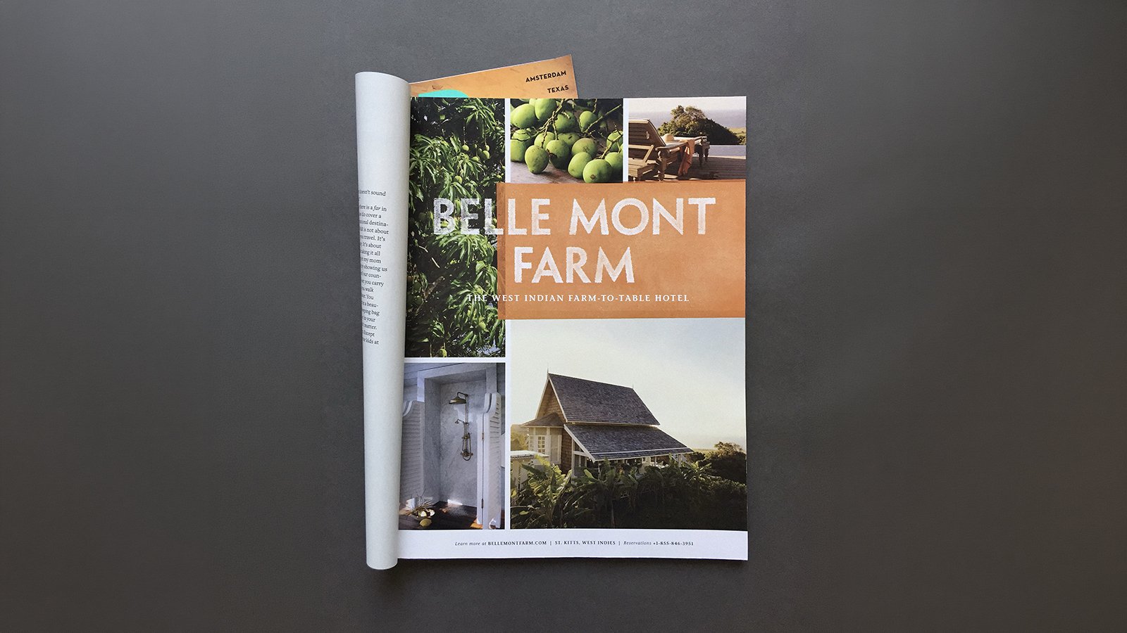 Belle Mont Farm brand campaign for the sustainable luxury resort.