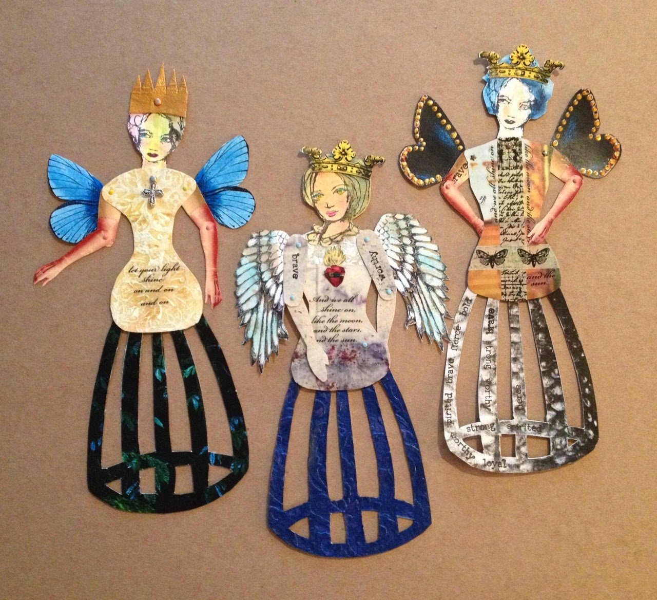 Winged Santos Cage Dolls