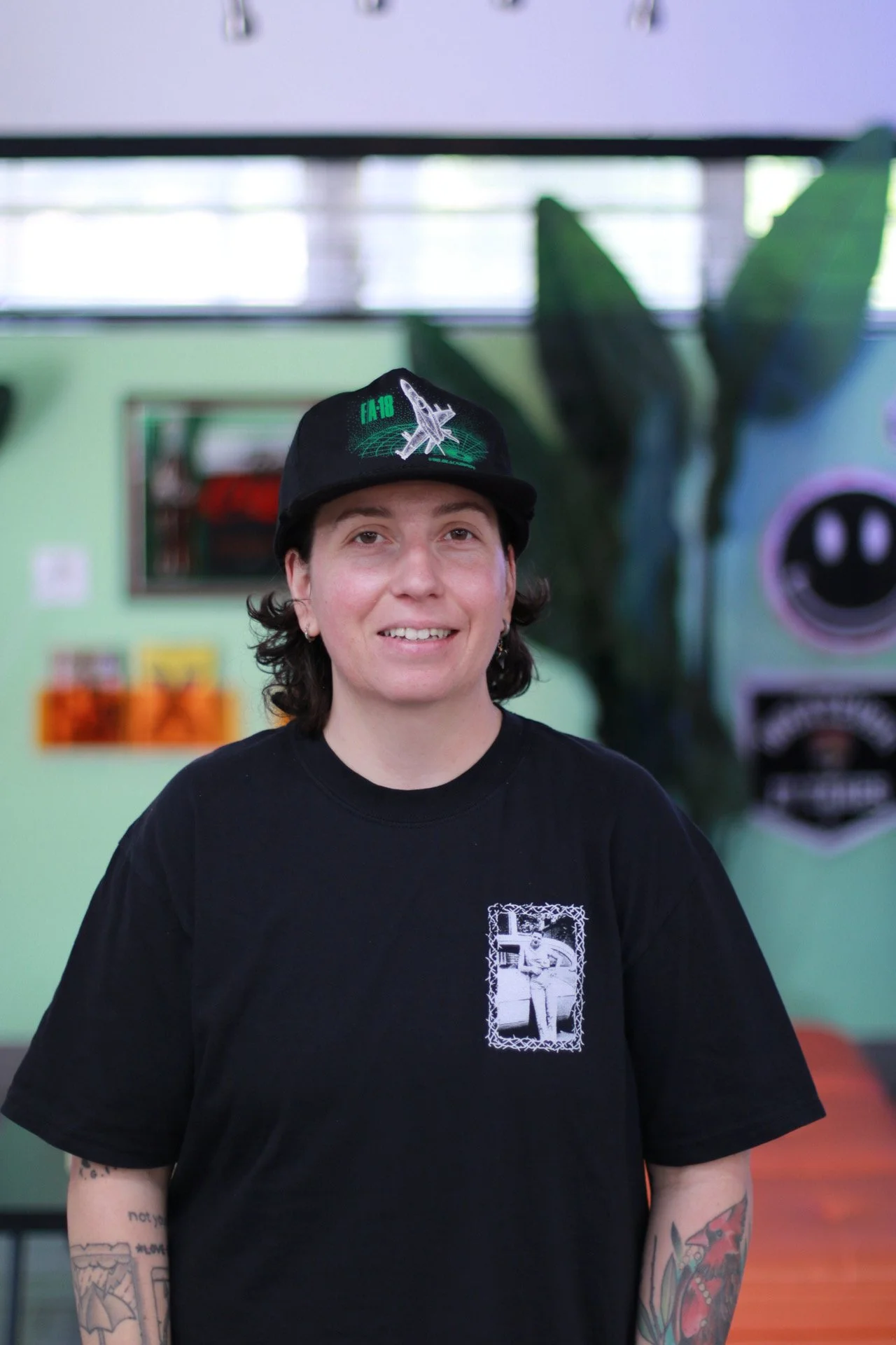 Aubriana Zambelli, barber and co-owner at Lefty's Barbershop in Boca Raton