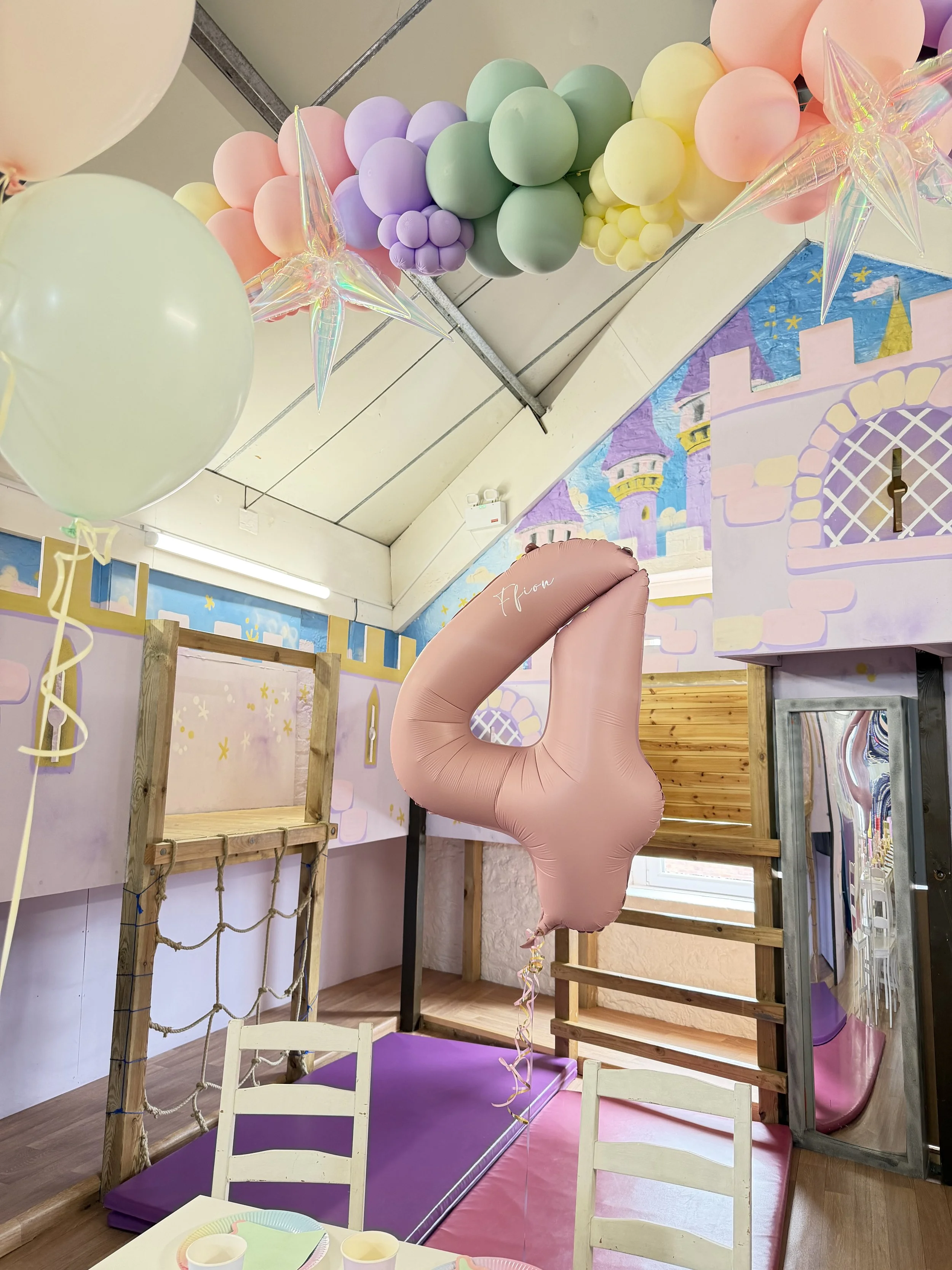 4th Birthday Balloons
