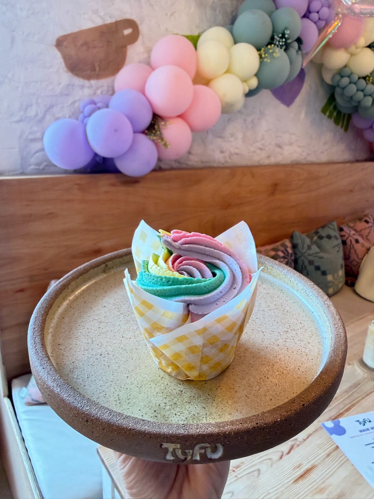 Rainbow Cupcake