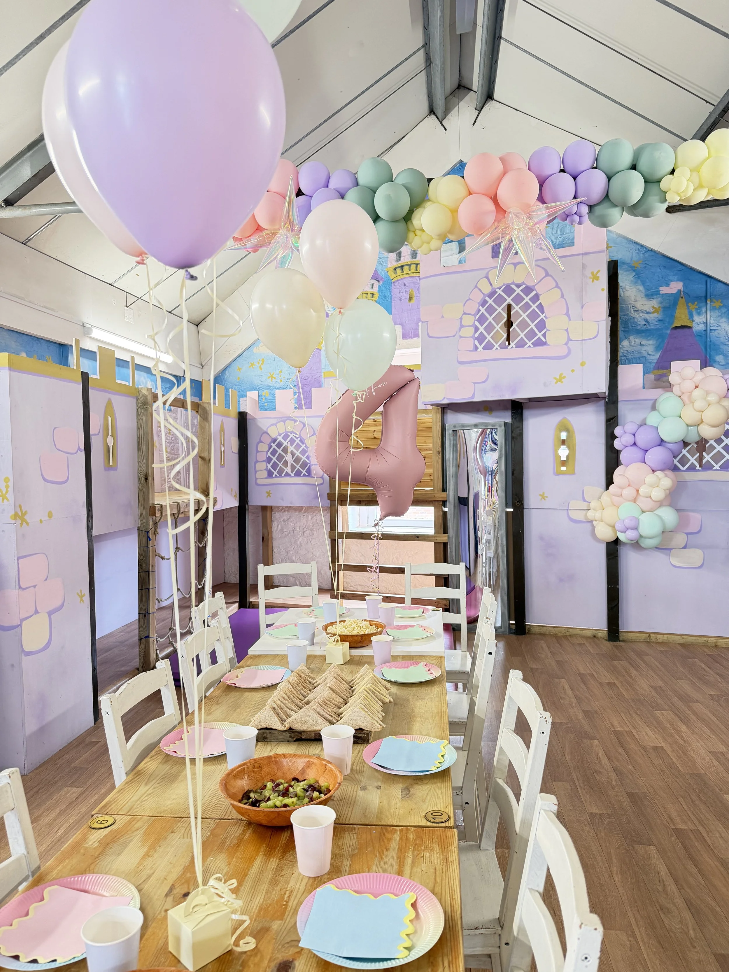 4th Birthday Set Up