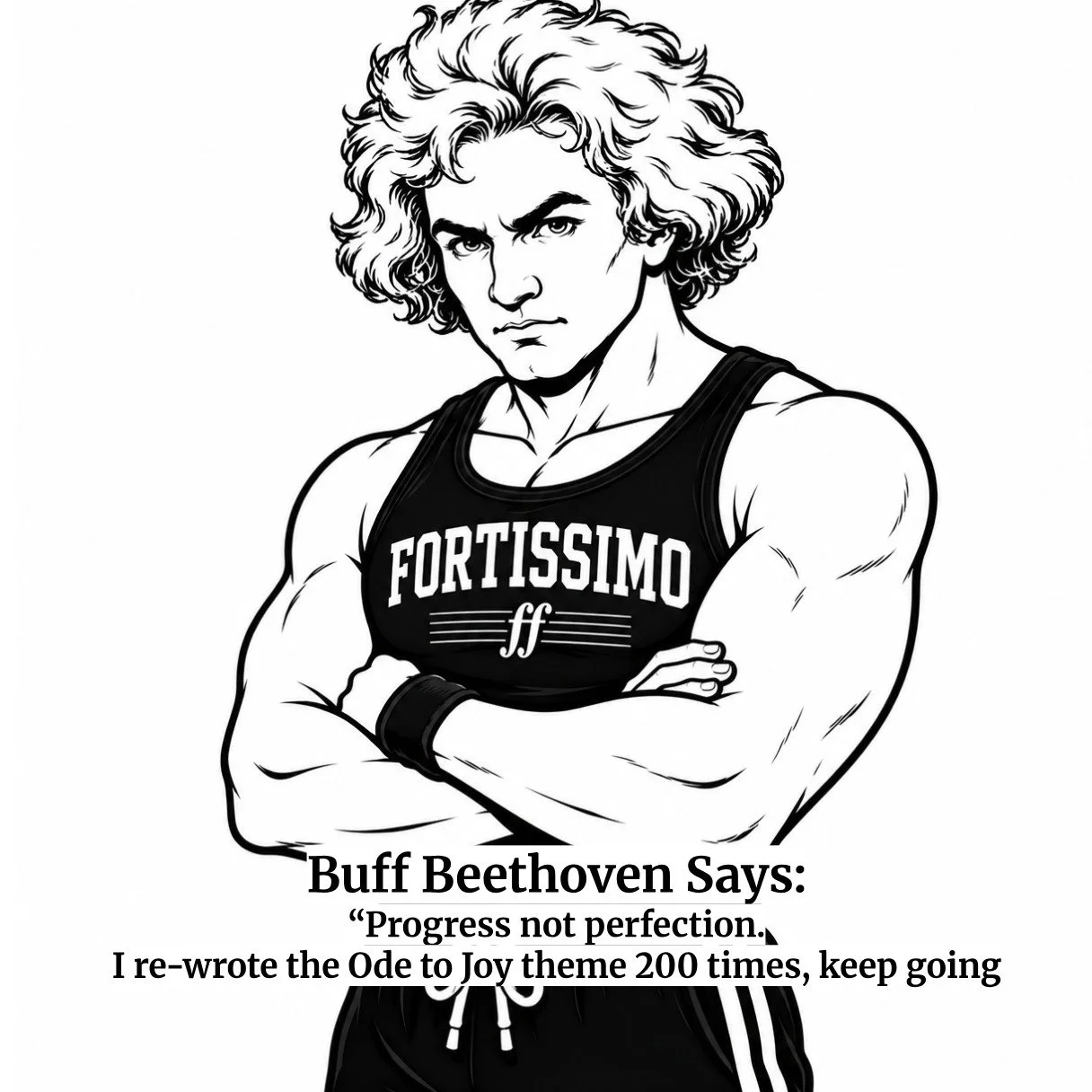 Progress is not linear, which is frustrating! Sometimes it is an AMAZING day in the gym or the practice room, and then the next day, it's like wtf? Show up, do the best you can do at that time, and keep learning when a bad day means "Keep trying