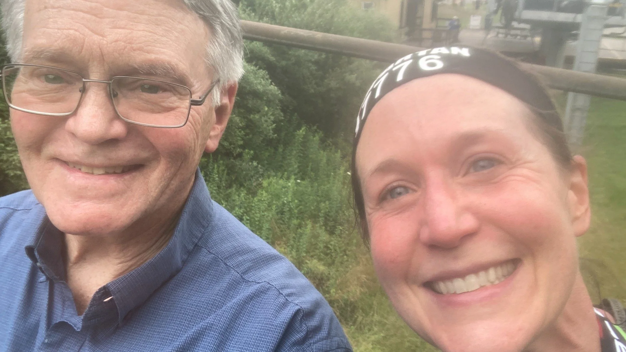 I never played sports or identified as an "athlete." I attribute my love of fitness to my dad. 
For as long as I can remember, my dad woke up in the morning, did some calisthenics to warm up, then went out for a run. 
When I was in 6th grad