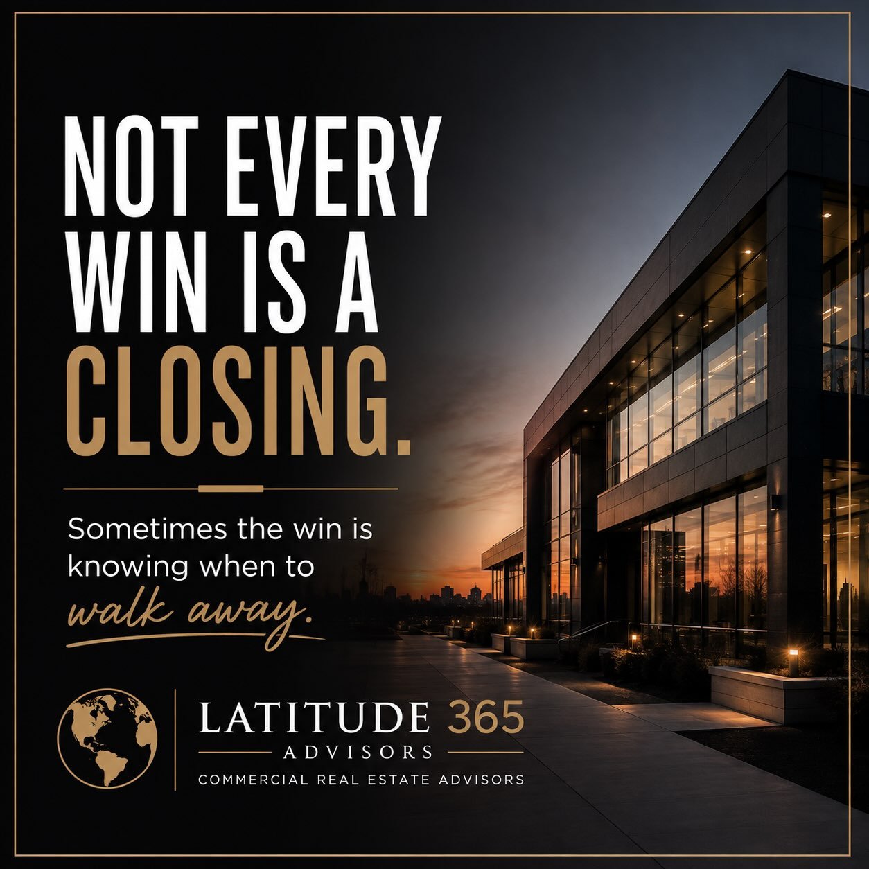 Commercial real estate will teach you very quickly that not every win comes with a closing statement.

Sometimes the win is getting the deal done.

Sometimes it&rsquo;s negotiating better terms for your client.

Sometimes it&rsquo;s finding the oppor