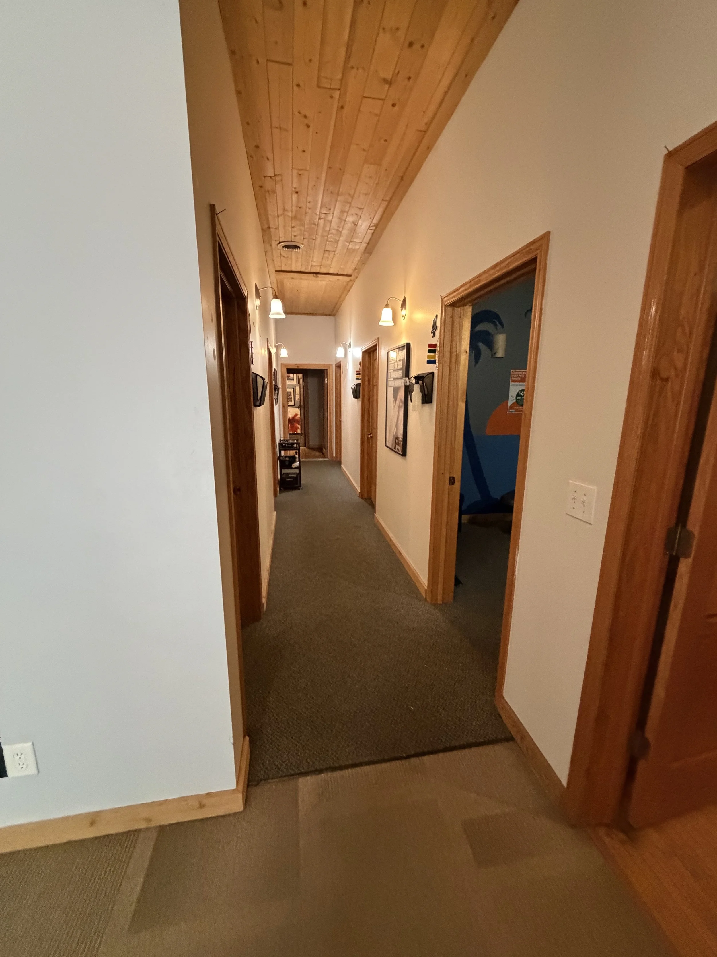 Office interior at 3541 Lyndale Ave S, a commercial property for sale or lease in Minneapolis, MN, represented by Latitude 365 Advisors.