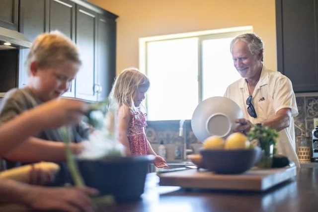 Grandfather Grandchildren Kitchen (1).jpg