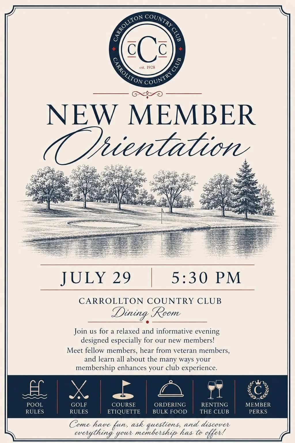 New Member Orientation