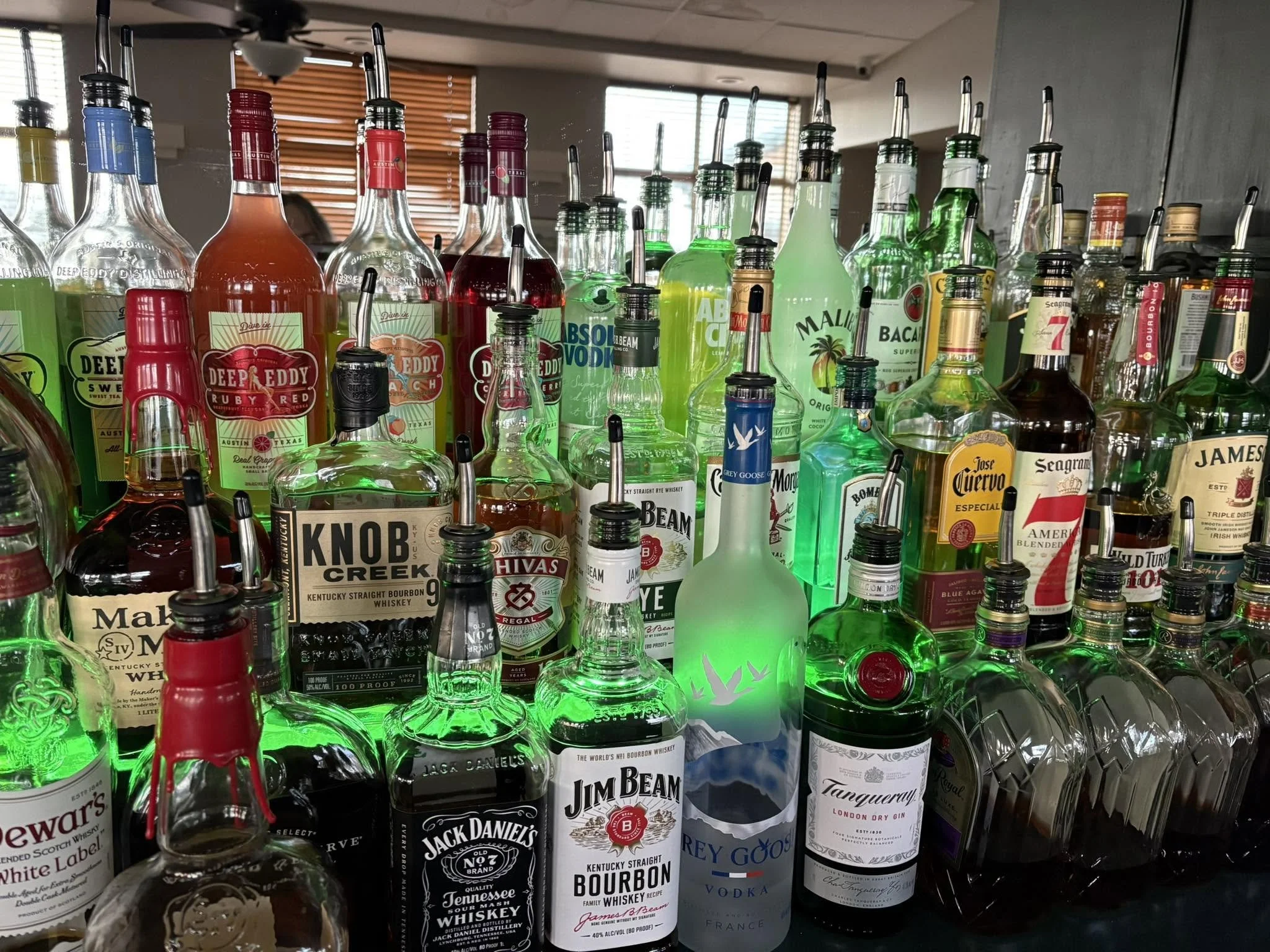 Selection of Available Liquor