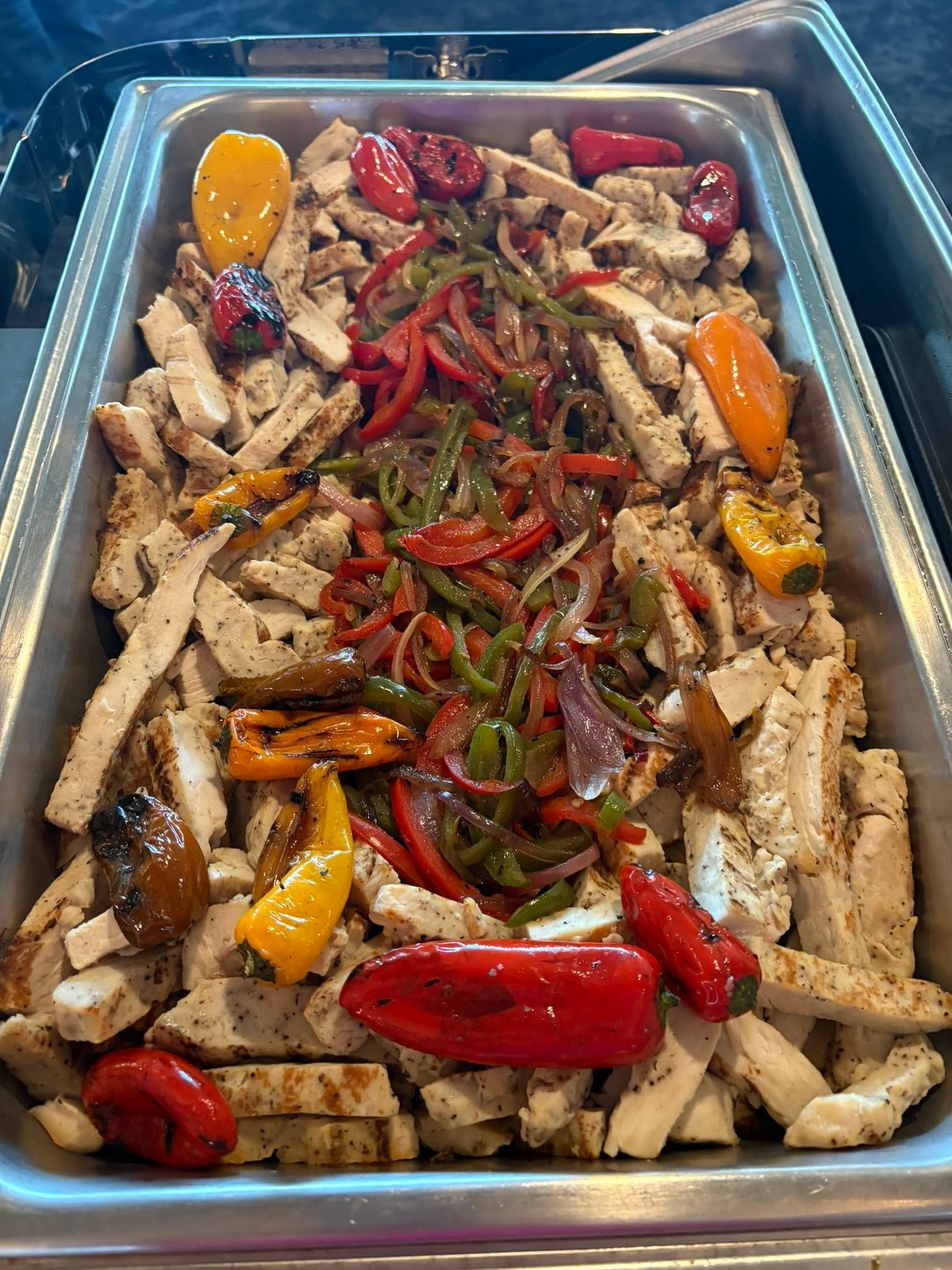 Chicken Fajita Buffet