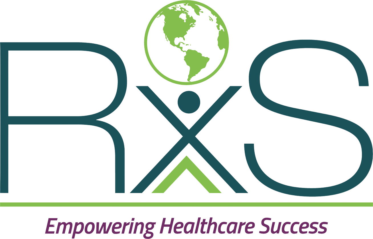 Graphic logo with large letters 'BKS', a globe above, and the slogan 'Empowering Healthcare Success' at the bottom.