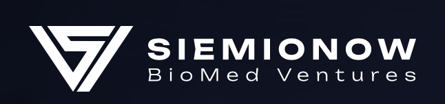 SIEMIONOW BioMed Ventures logo on a dark background.