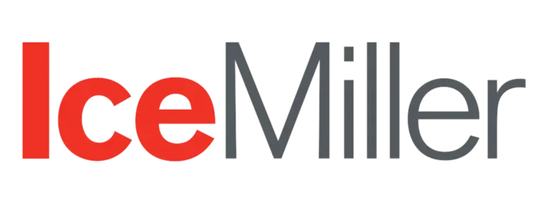 Logo with the words "ice" in red and "Miller" in gray.